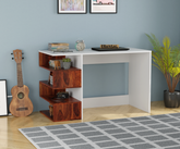 Revista Solid Sheesham Wood Study Table (Natural Finish)